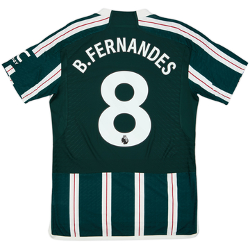 2023-24 Manchester United Authentic Away Shirt B.Fernandes #8 - 8/10 - (M)