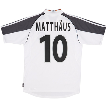 2000-02 Germany Home Shirt Matthaus #10 - 7/10 - (S)