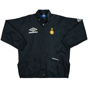1993-95 Inter Milan Umbro Hooded Rain Jacket - 7/10 - (L)
