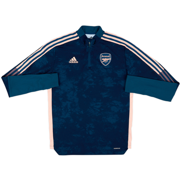 2020-21 Arsenal adidas 1/4 Zip Drill Top - 9/10 - (M)
