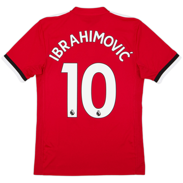 2017-18 Manchester United Home Shirt Ibrahimovic #10 - 10/10 - (XS)