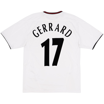 2003-04 Liverpool Away Shirt Gerrard #17 - 5/10 - (M)