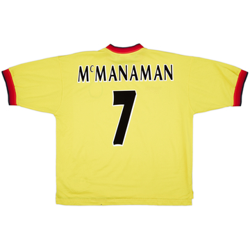 1997-99 Liverpool Away Shirt McManaman #7 - 7/10 - (XL)