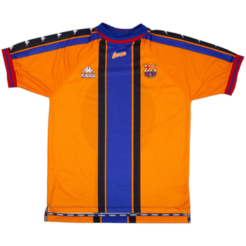 1997-98 Barcelona Away Shirt - 9/10 - (XL)