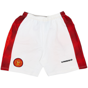 1996-98 Manchester United Home Shorts - 8/10 - (S)