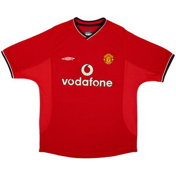 2000-02 Manchester United Home Shirt - 5/10 - (M)
