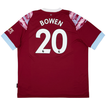 2022-23 West Ham Home Shirt Bowen #20 - 7/10 - (3XL)