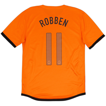 2012-13 Netherlands Home Shirt Robben #11 - 7/10 - (M)