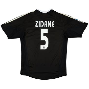 2004-05 Real Madrid Away Shirt Zidane #5 - 6/10 - (S)
