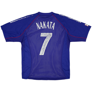 2002-04 Japan Player Issue Home Shirt Nakata #7 - 4/10 - (M)