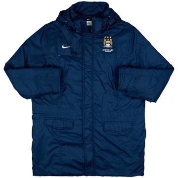 2013-14 Manchester City Nike Padded Bench Coat - 9/10 - (XL)