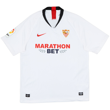 2019-20 Sevilla Home Shirt - 9/10 - (L)