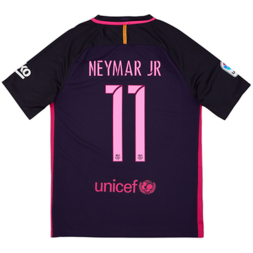 2016-17 Barcelona Away Shirt Neymar Jr #11 - 9/10 - (M)