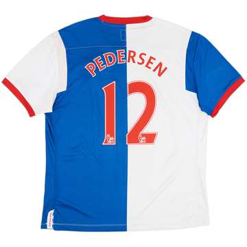 2011-12 Blackburn Home Shirt Pedersen #12 - 6/10 - (XL)