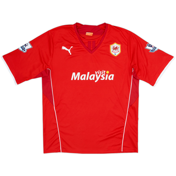 2013-14 Cardiff Home Shirt - 7/10 - (L)