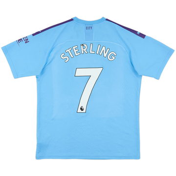 2019-20 Manchester City Home Shirt Sterling #7 - 5/10 - (L)