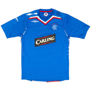 2007-08 Rangers Home Shirt - 4/10 - (S)