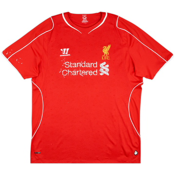 2014-15 Liverpool Home Shirt - 4/10 - (XXL)