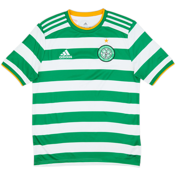 2020-21 Celtic Home Shirt - 7/10 - (L.Boys)