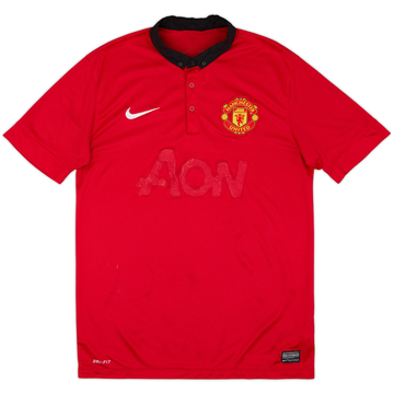 2013-14 Manchester United Home Shirt - 4/10 - (M)