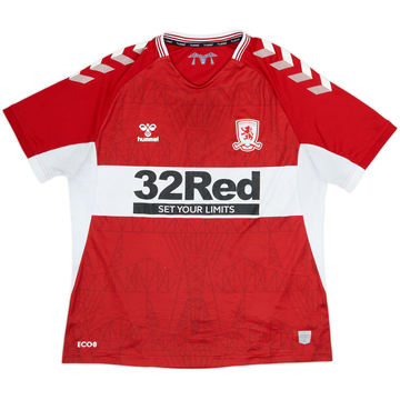 2021-22 Middlesbrough Home Shirt - 6/10 - (XL)