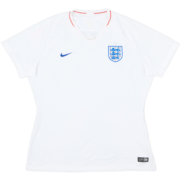 2018-19 England Home Shirt - 8/10 - (Women's XL)