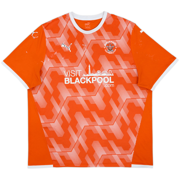 2021-22 Blackpool Home Shirt - 4/10 - (3XL)