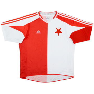 2004-05 Slavia Prague Home Shirt - 8/10 - (XL)