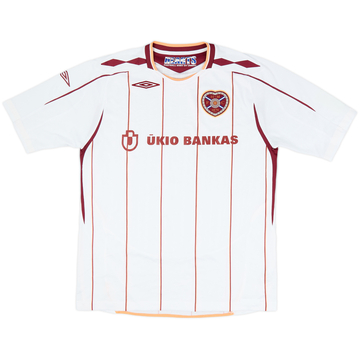 2007-08 Hearts Away Shirt - 8/10 - (L)
