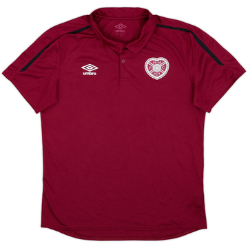 2019-20 Hearts Umbro Polo Shirt - 10/10 - (L)