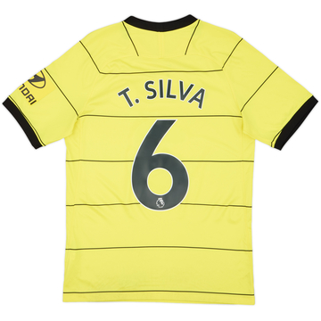 2021-22 Chelsea Away Shirt T.Silva #6 - 8/10 - (S)
