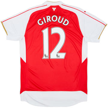 2015-16 Arsenal Home Shirt Giroud #12 - 7/10 - (M)