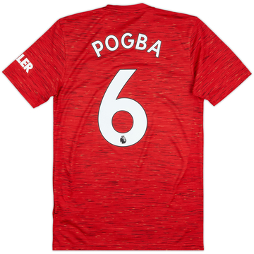 2020-21 Manchester United Home Shirt Pogba #6 - 9/10 - (S)