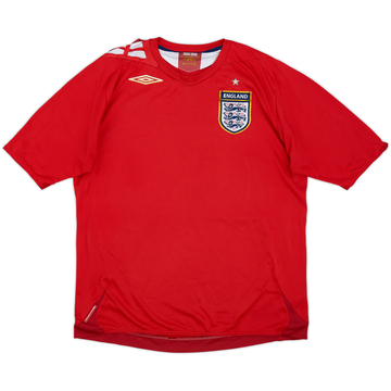 2006-08 England Away Shirt - 4/10 - (L)