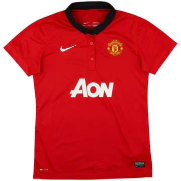 2013-14 Manchester United Home Shirt - 8/10 - (Women's S)