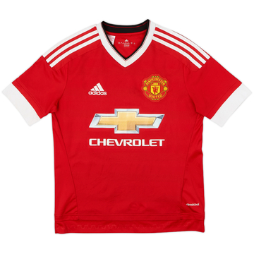 2015-16 Manchester United Home Shirt - 6/10 - (L.Boys)