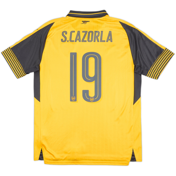 2016-17 Arsenal Away Shirt S.Cazorla #19 - 7/10 - (L)