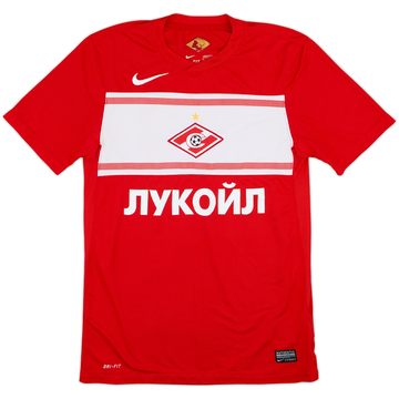 2012-13 Spartak Moscow Home Shirt - 9/10 - (S)
