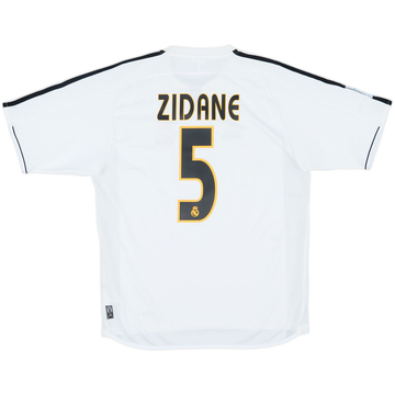Camiseta de local del Real Madrid 2003-04 Zidane #5 - 6/10 - (S)