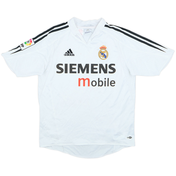 2004-05 Real Madrid Home Shirt - 6/10 - (L.Boys)