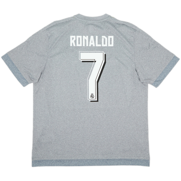 Camiseta de visitante del Real Madrid 2015-16 Ronaldo #7 (XL)