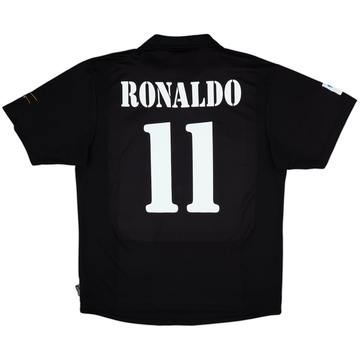 2001 Real Madrid Away Shirt Ronaldo #11 - 8/10 - (L)