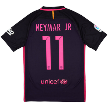 2016-17 Barcelona Away Shirt Neymar Jr #11 - 8/10 - (M)