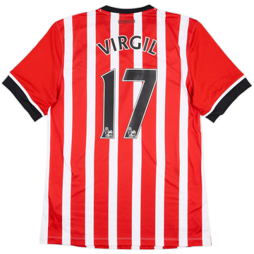 2016-17 Southampton Home Shirt Virgil #17 - 10/10 - (L)