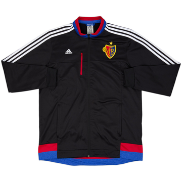 2015-16 FC Basel adidas Track Jacket - 8/10 - (XL)