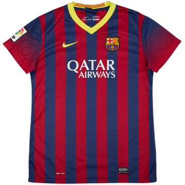 2013-14 Barcelona Home Shirt - 8/10 - (Women's M)
