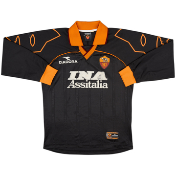 1999-00 Roma Third L/S Shirt - 7/10 - (S)