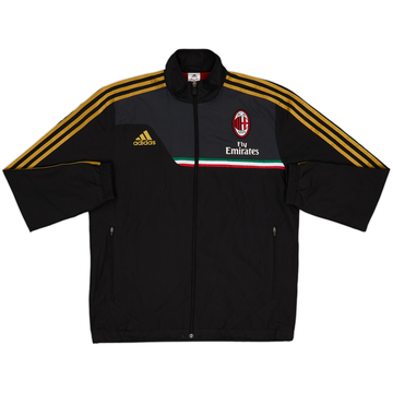 2013-14 AC Milan adidas Track Jacket - 9/10 - (M/L)