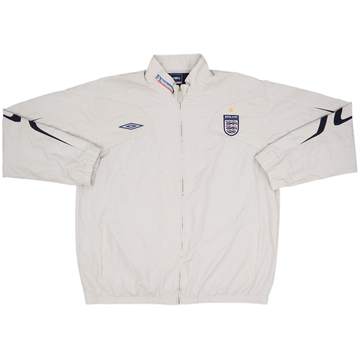 2006-08 England Umbro Track Jacket - 8/10 - (XL)
