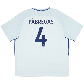 Camiseta de visitante del Chelsea 2017-18 Fabregas #4 - 6/10 - (XXL)